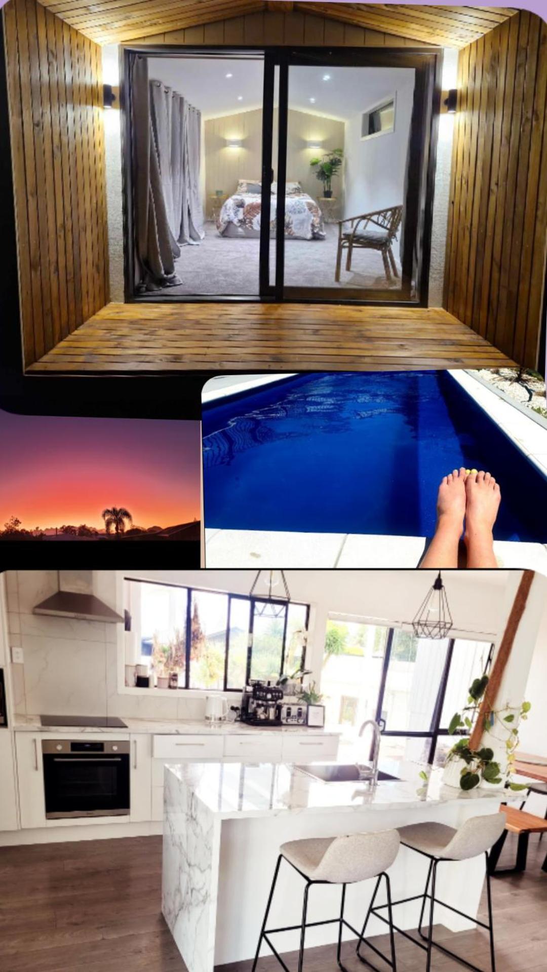 Stylish, Spacious, Central With Pool Mount Maunganui Eksteriør billede